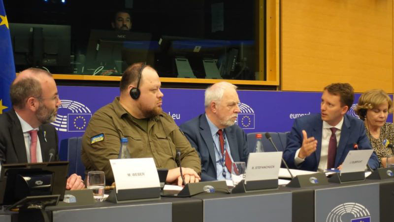Евродепутат от ЕНП Зигфрид Мурешан обратился к председателю Верховной Рады Украины.