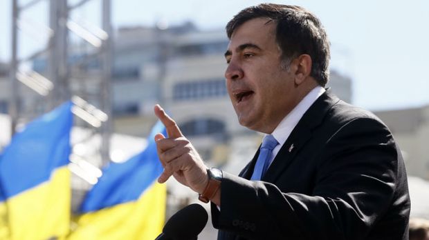 Глава Одесской области Михаил Саакашвили.