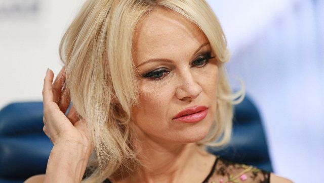Голливудская актриса Памела Андерсон.