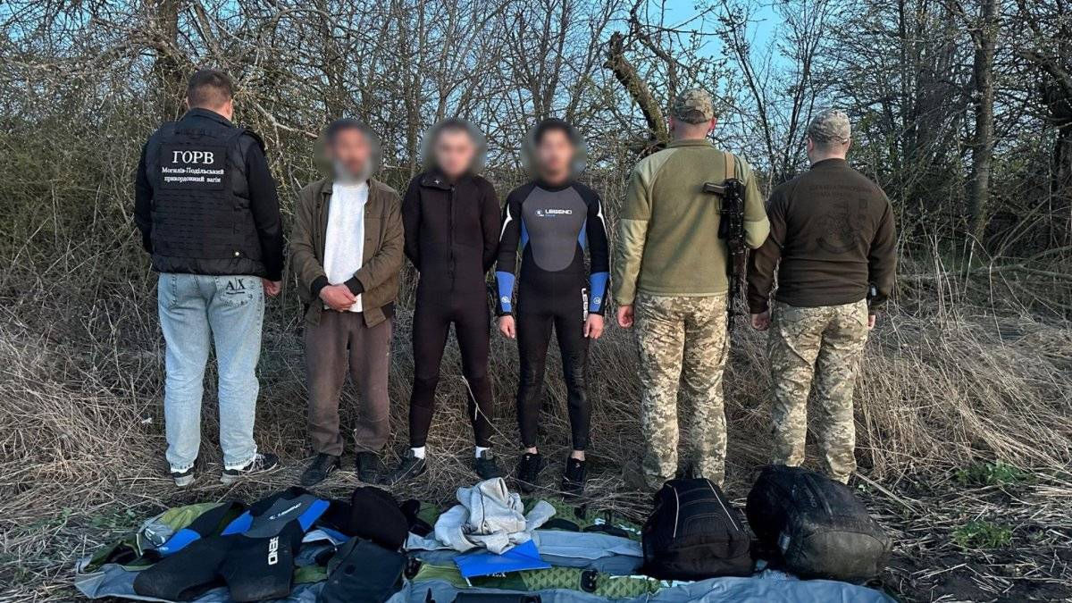 Жителя Запорожья вновь задержали при попытке нелегально пересечь границу с Молдовой.