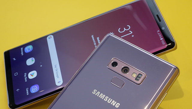 Samsung представил новый смартфон Galaxy Note 9‍.