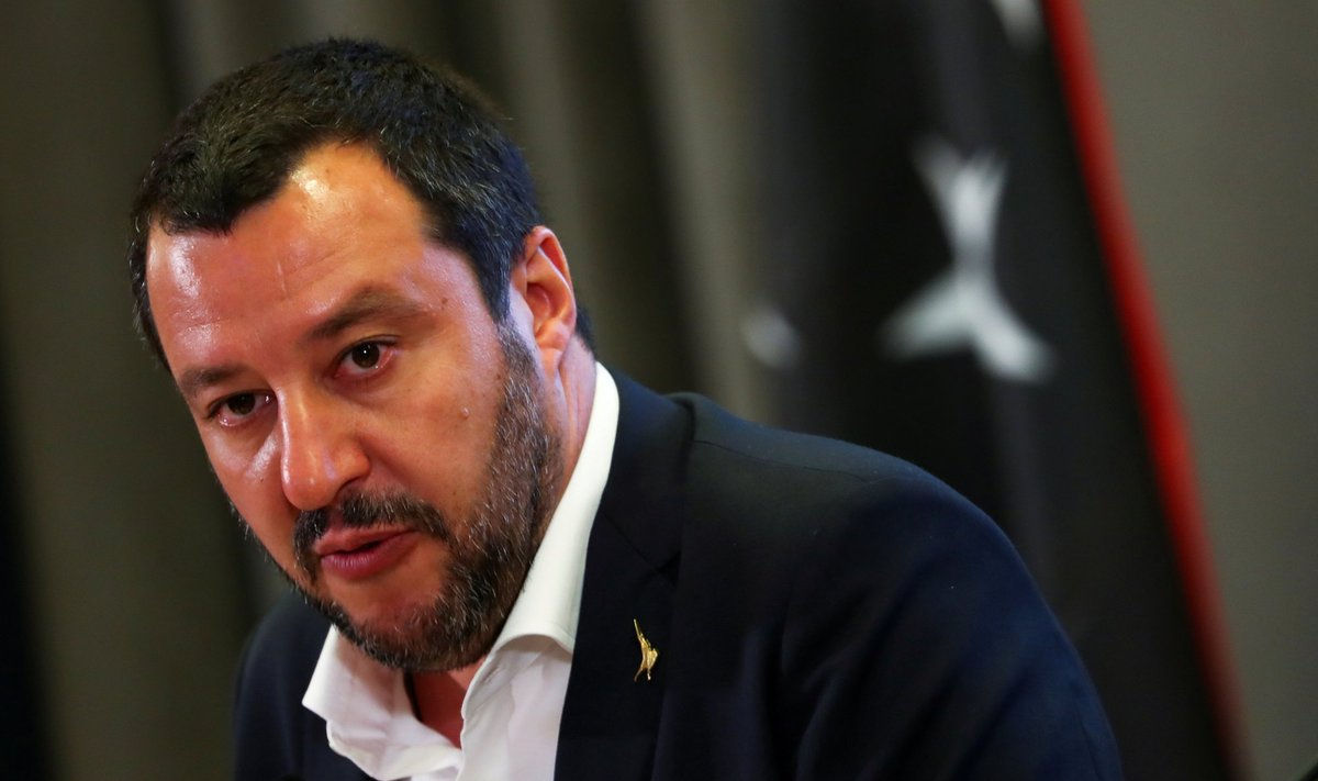 Viceprim-ministrul Italiei Matteo Salvini