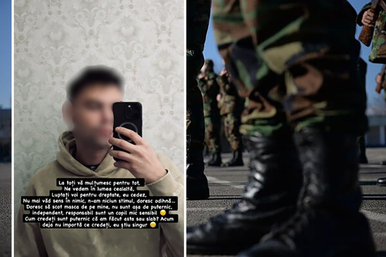 Soldatul care s-a împușcat în cap a lăsat un mesaj de adio pe Instagram.