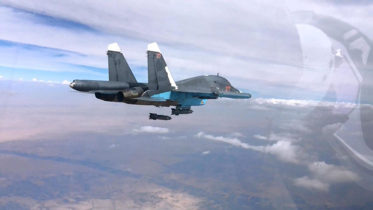 Россия нанесла массированный авиаудар в Сирии.
