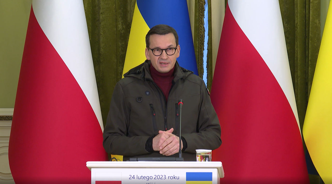 Моравецкий: Польша передаст Украине 60 модернизированных танков.