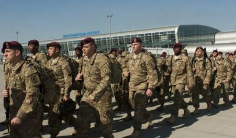 Ministrul ucrainean de interne Arsen Avakov a anunţa că antrenamentele se vor desfăşura pe poligonul Yavoriv din regiunea Lvov.