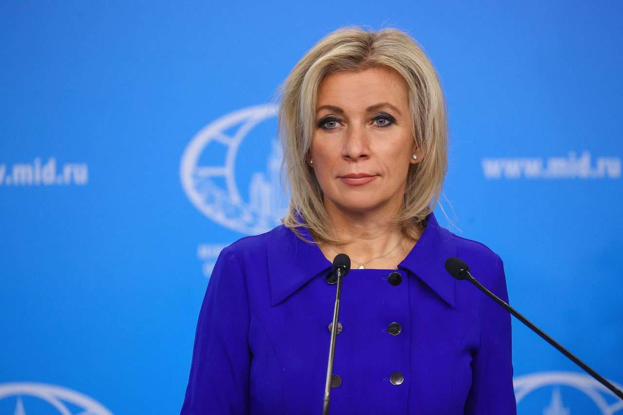 Официальный представитель российского МИД Мария Захарова.
