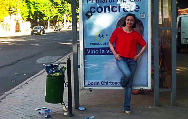 Controversata Domnica Cemortan îl ia peste picior pe edilul capitalei, Dorin Chirtoacă.