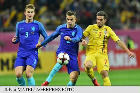 România, învinsă de Olanda cu 3-0, în meci amical. Foto: agerpres.ro