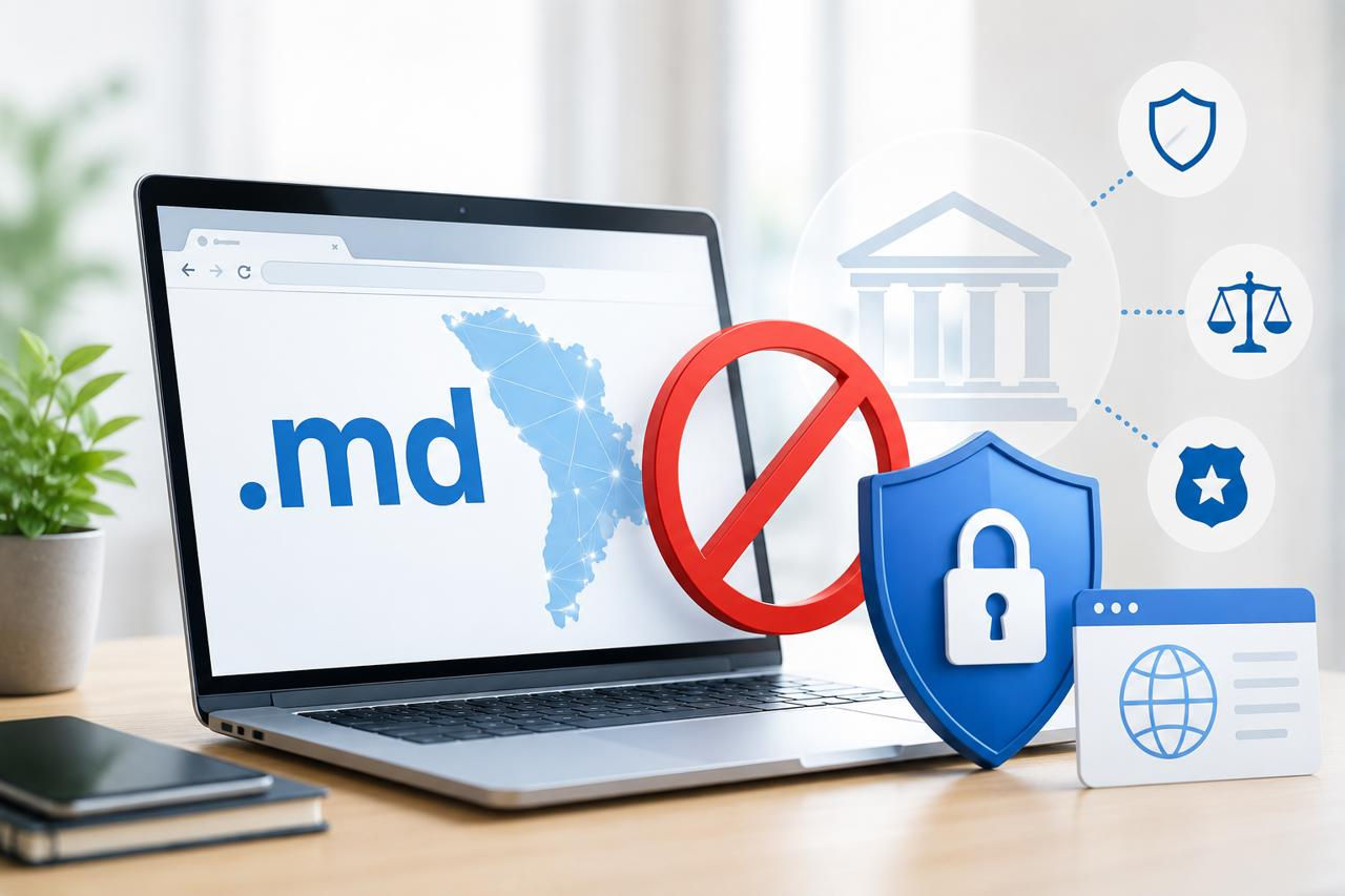 Молдова привлечет немецкого эксперта для защиты домена «.md» в международном споре.