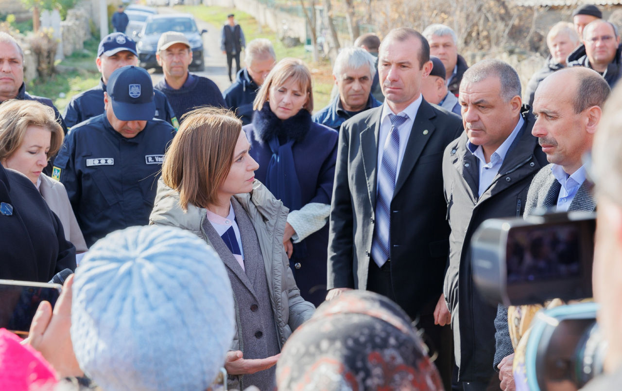 Президент Майя Санду посетила Наславчу.