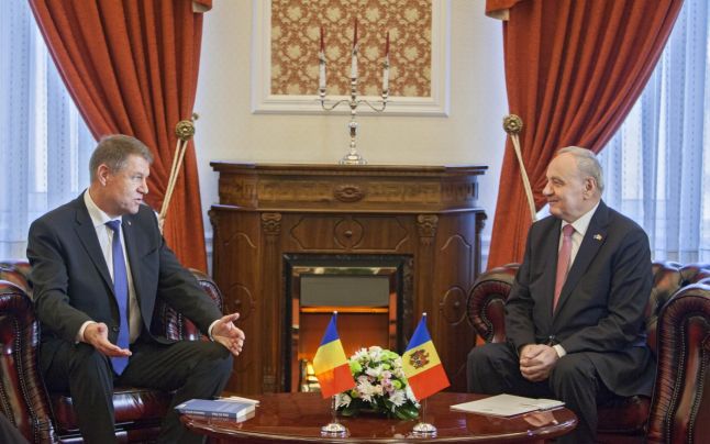 Timofti a avut o convorbire telefonică cu Iohannis. Foto: mesaj.md