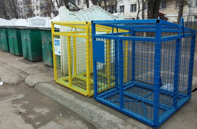 По всему Приднестровью в ближайшей перспективе будут установлены металлические контейнеры-сетки для сбора вторсырья.