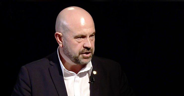 Депутат фракции ПДС, Блок ACUM Владимир Боля.
