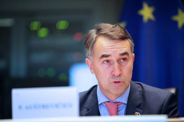 Cпецдокладчик Европарламента по Белоруссии Пятрас Ауштравичюс.