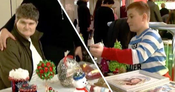 Десятки детей с ограниченными возможностями приняли участие в ярмарке. Коллаж: Stiri.md