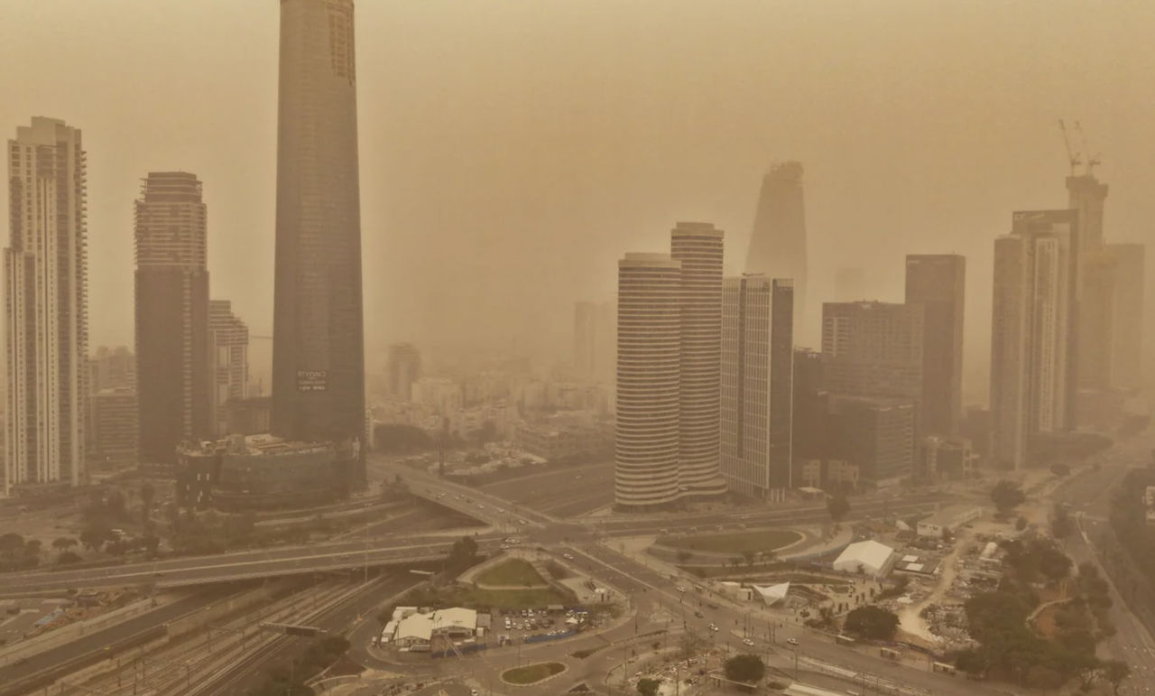 Тель-Авив и Иерусалим возглавили список самых загрязненных городов мира.