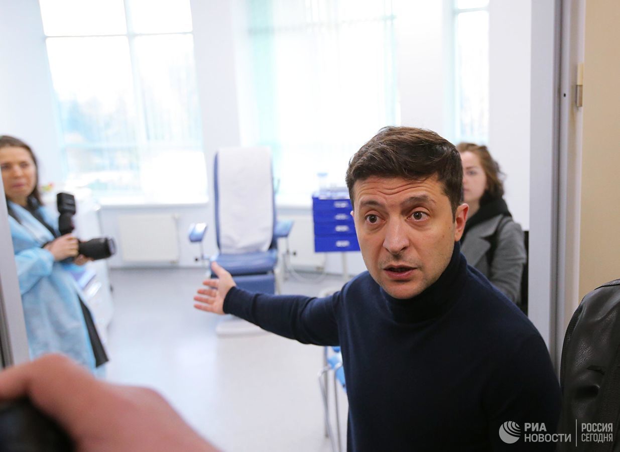 Зеленский сдал анализ крови на наркотики и алкоголь.