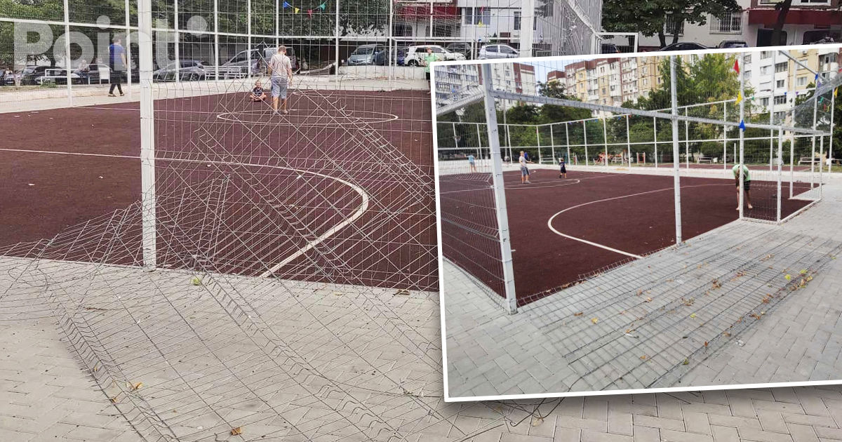 Primăria, despre incidentul de pe terenul de sport: Gardul, instalat fără coordonare.