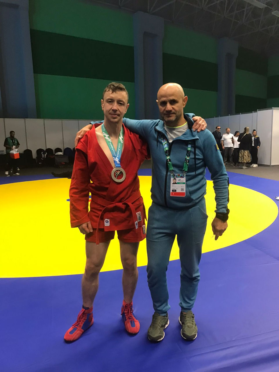 Олег Немцан завоевал серебро на Всемирных играх боевых искусств.
