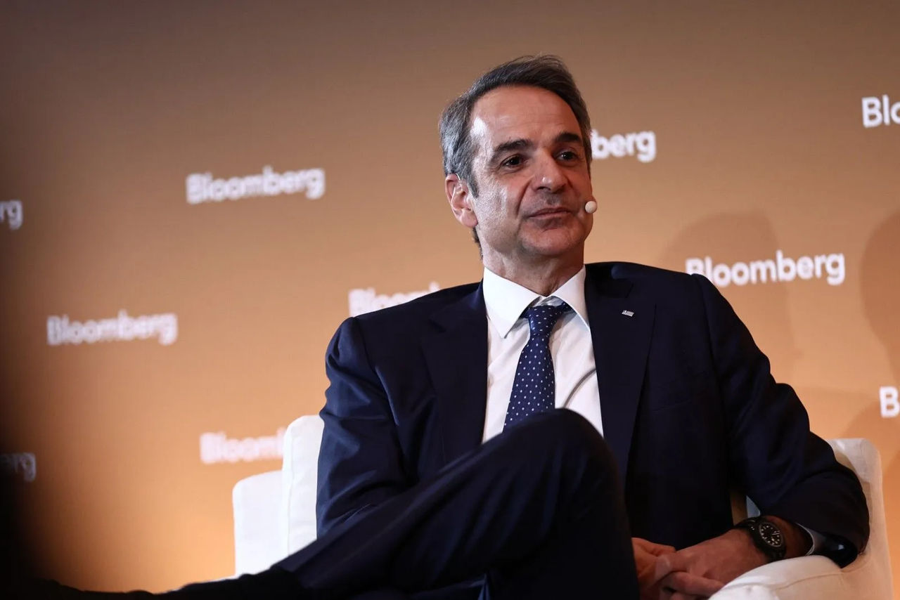 Premierul Greciei Kyriakos Mitsotakis.
