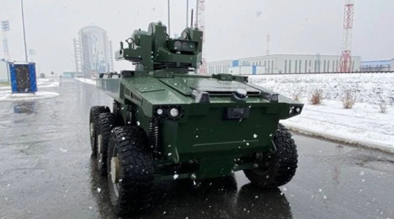 Рогозин анонсировал испытание в Украине боевого робота «Маркер».