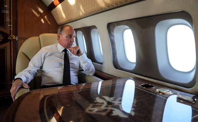 Pasageri obligați să aștepte la -16 grade aterizarea avionului lui Putin. Foto: protv.ro