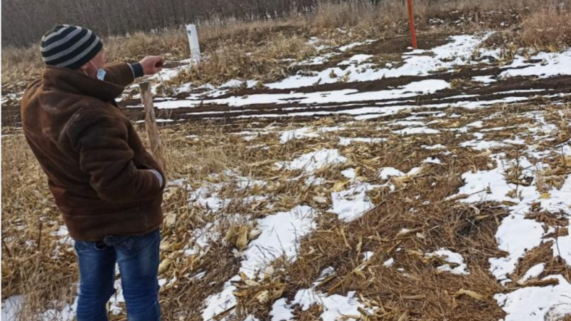 Гражданина Молдовы поймали при незаконном пересечении границы.