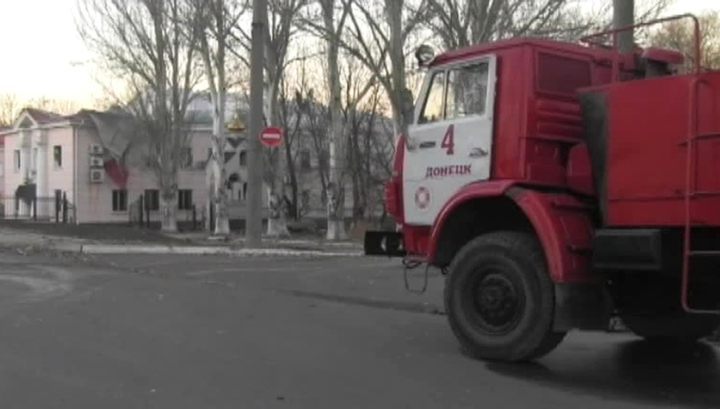 В Донбассе растет интенсивность обстрелов населенных пунктов.