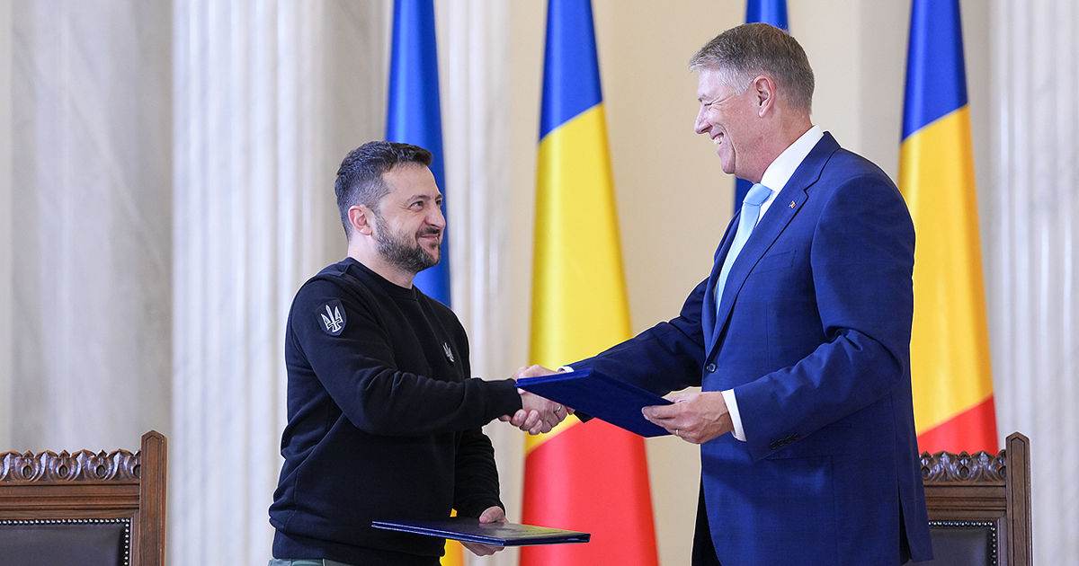 Президенты Румынии и Украины подпишут соглашение о безопасности. 
