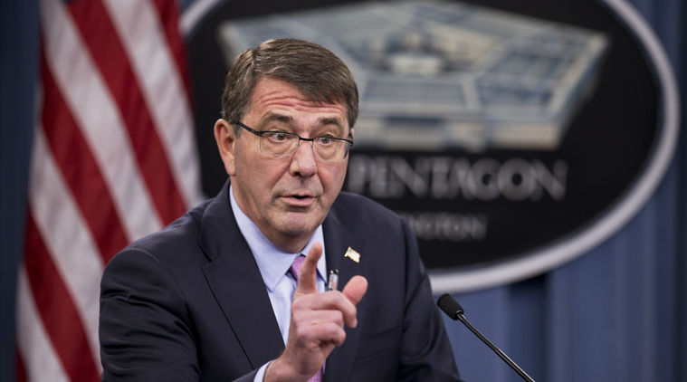 Șeful Pentagonului, Ashton Carter, a criticat luni investițiile Rusiei în «noile arme nucleare».  Foto: indianexpress.com