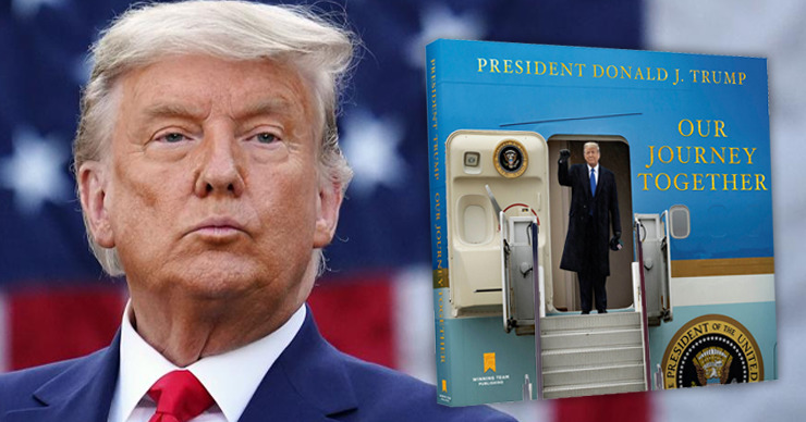 Дональд Трамп выпустил фотоальбом о своем величии. Коллаж: Point.md.