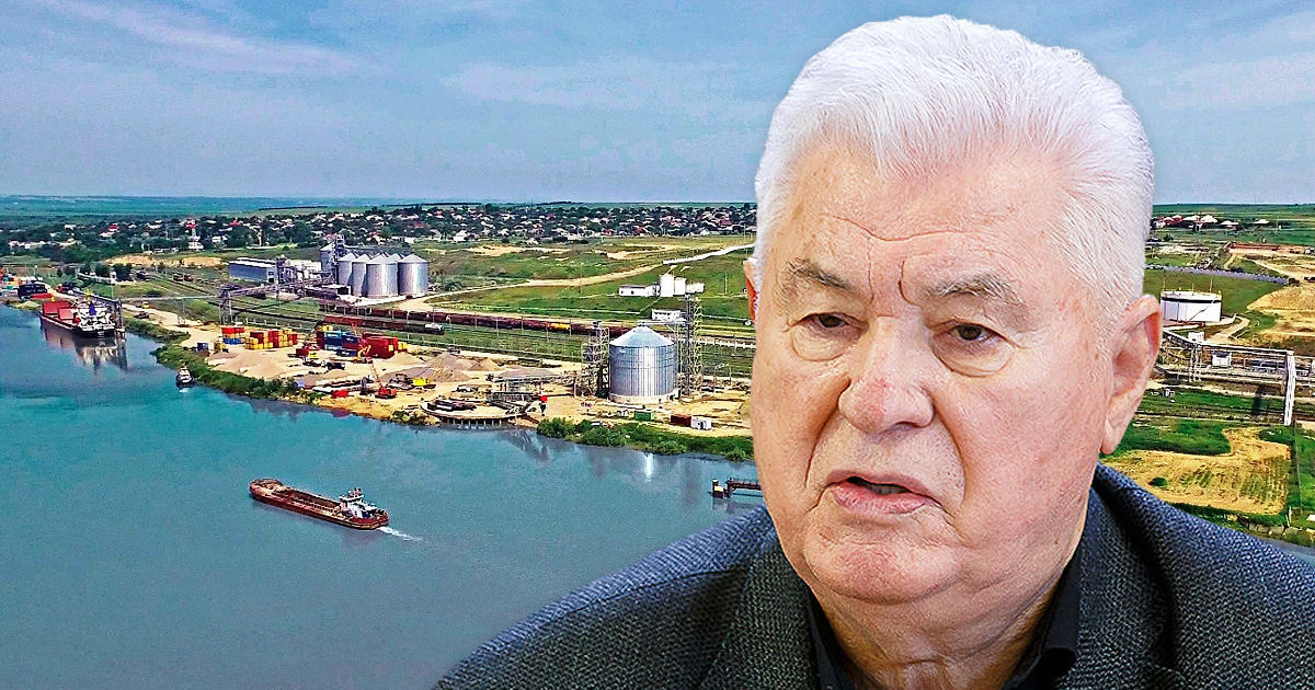 Воронин: Продажа Джурджулештского порта означает значительную потерю суверенитета страны. Коллаж: Point.md