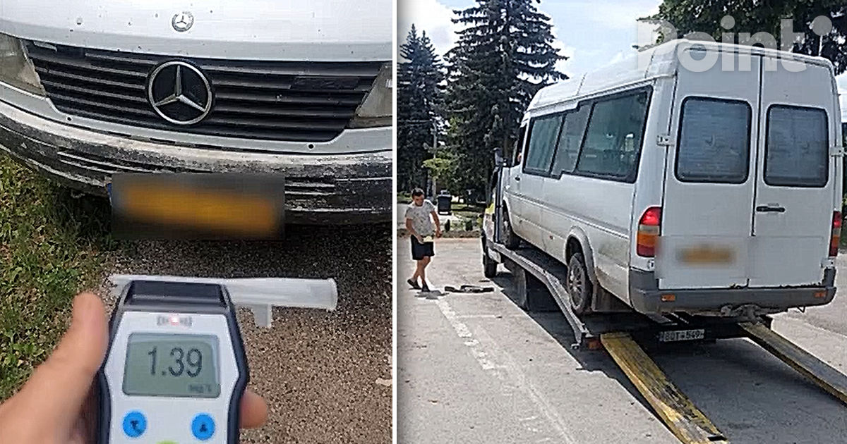 Водителя маршрутки поймали за рулем пьяным: в полицию звонили пассажиры.