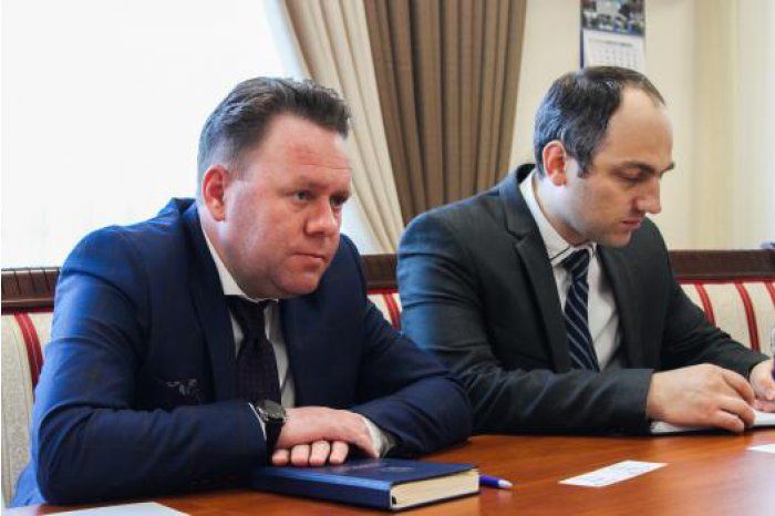 Вице-премьер Александр Фленкя провел встречу с послом Италии.