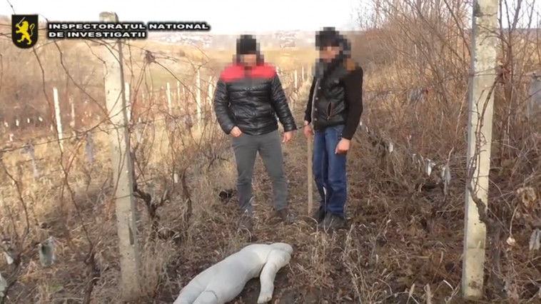 Un tânăr de 21 de ani, domiciliat în satul Horești, raionul Ialoveni, este suspectat de dublu omor. Foto: igp.gov.md
