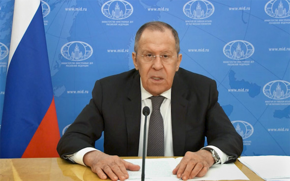 Министр иностранных дел России Сергей Лавров.