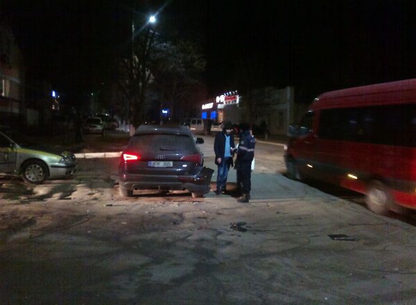 Fostul comisar al orasului Orhei, implicat intr-un accident. Foto: protv.md