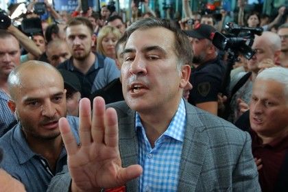 Экс-президент Грузии и бывший губернатор Одесской области Михаил Саакашвили.