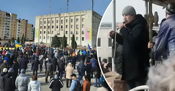 Военные России освободили из плена городского голову Славутича Юрия Фомичева. 