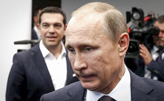 Кремль подтвердил разговор Путина с Ципрасом после референдума.
