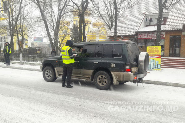Сразу четыре экипажа патрульной полиции дежурили в Комрате.