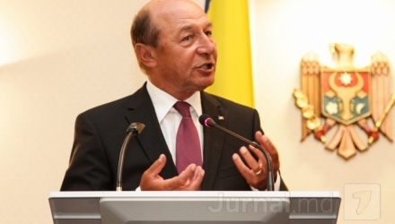 Băsescu a spus, la întâlnirea anuală cu diplomaţii acreditaţi la Bucureşti, că toţi susţin suveranitatea Republicii Moldova, însă doar declarativ.