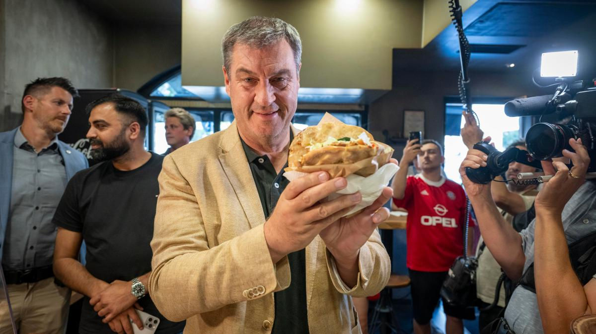 В Баварии зарегистрировали бренд «Söder Kebab» с именем премьер-министра земли.