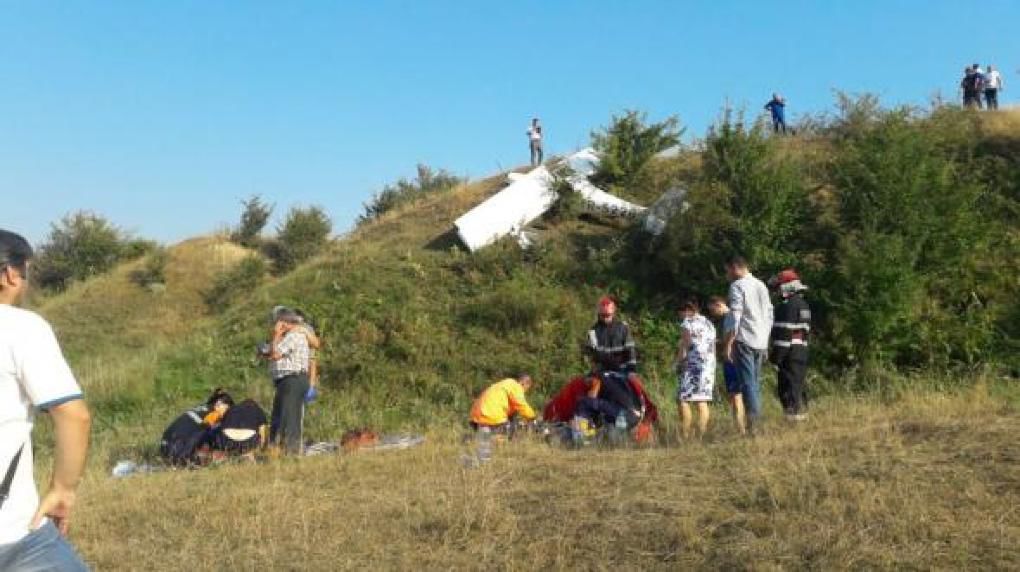 Cauzele accidentului de avion din Iași, în care a murit un instructor de . Foto: Digi24
