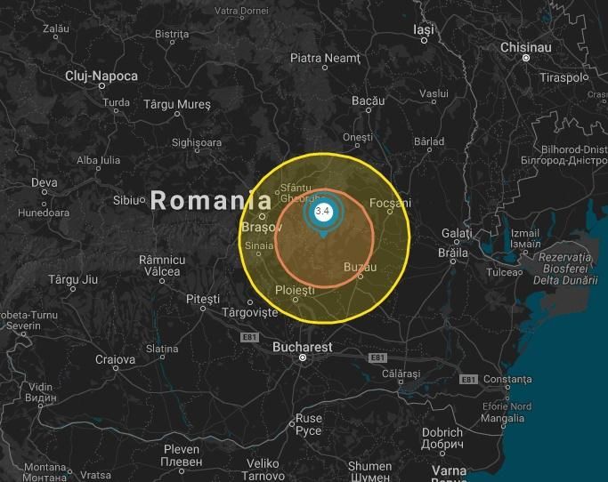 В Румынии произошло очередное землетрясение.