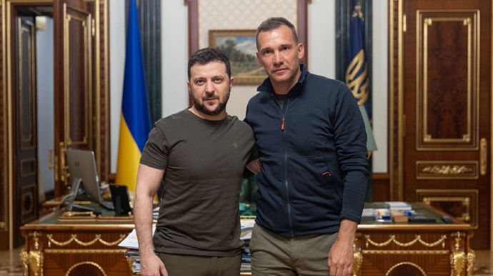 Андрей Шевченко будет представлять платформу по сбору средств для Украины.