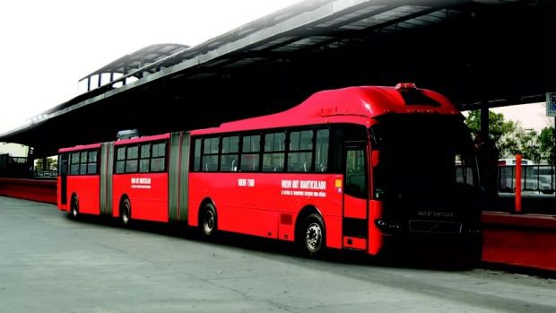 Volvo разработала самый большой автобус в мире.