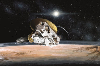 Станция New Horizons (в представлении художника).  Изображение: NASA