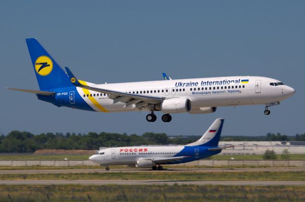 Zborurile directe între Ucraina și Federația Rusă au fost interzise. Foto: wikipedia